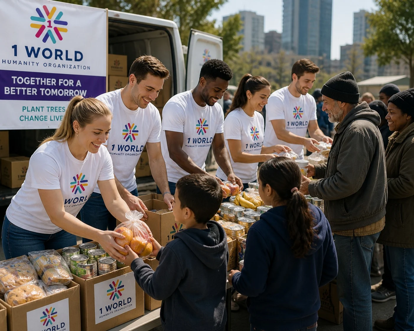 Feed the hunger food relief support